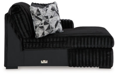 Midnight-Madness Sectional Sofa with Chaise - Carl's Furniture (Garden City, KS)