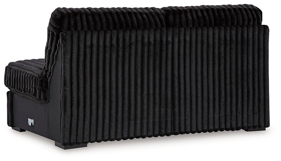 Midnight-Madness Sectional with Chaise - Carl's Furniture (Garden City, KS)