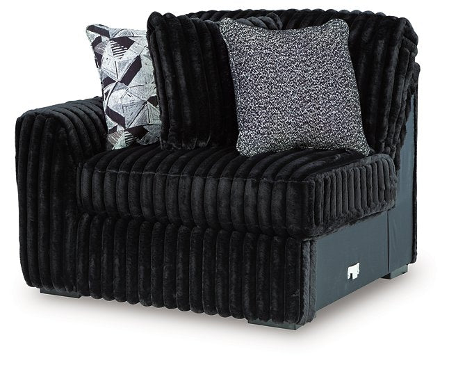 Midnight-Madness Sectional Sofa - Carl's Furniture (Garden City, KS)
