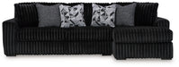 Midnight-Madness Sectional Sofa with Chaise - Carl's Furniture (Garden City, KS)