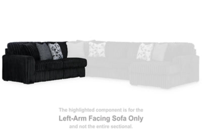 Midnight-Madness Sectional Sofa with Chaise - Carl's Furniture (Garden City, KS)