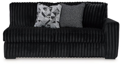 Midnight-Madness Sectional Sofa with Chaise - Carl's Furniture (Garden City, KS)