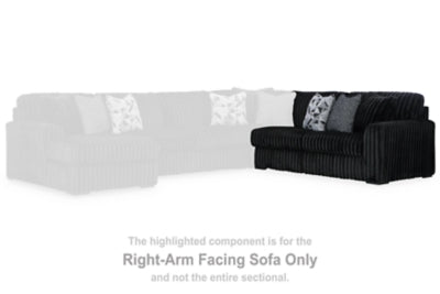 Midnight-Madness Sectional Sofa with Chaise - Carl's Furniture (Garden City, KS)
