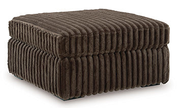 Midnight-Madness Oversized Accent Ottoman - Carl's Furniture (Garden City, KS)