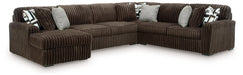 Midnight-Madness Sectional with Chaise - Carl's Furniture (Garden City, KS)