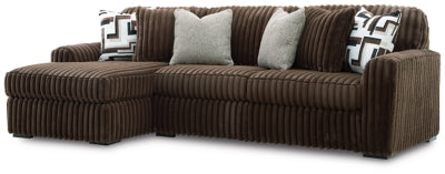 Midnight-Madness Sectional Sofa with Chaise - Carl's Furniture (Garden City, KS)
