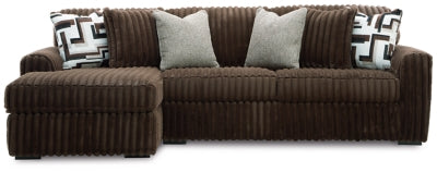 Midnight-Madness Sectional Sofa with Chaise - Carl's Furniture (Garden City, KS)
