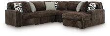 Midnight-Madness Sectional with Chaise - Carl's Furniture (Garden City, KS)