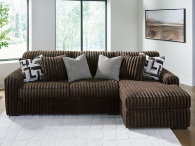 Midnight-Madness Sectional Sofa with Chaise - Carl's Furniture (Garden City, KS)