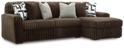 Midnight-Madness Sectional Sofa with Chaise - Carl's Furniture (Garden City, KS)