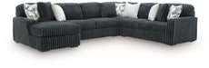 Midnight-Madness Sectional with Chaise - Carl's Furniture (Garden City, KS)