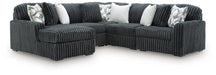 Midnight-Madness Sectional with Chaise - Carl's Furniture (Garden City, KS)