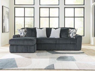 Midnight-Madness Sectional Sofa with Chaise - Carl's Furniture (Garden City, KS)