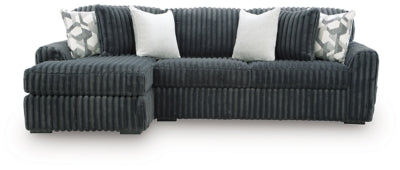 Midnight-Madness Sectional Sofa with Chaise - Carl's Furniture (Garden City, KS)