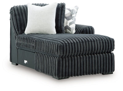 Midnight-Madness Sectional Sofa with Chaise - Carl's Furniture (Garden City, KS)