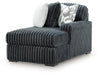 Midnight-Madness Double Chaise 3-Piece Sectional - Carl's Furniture (Garden City, KS)