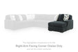 Midnight-Madness Double Chaise 3-Piece Sectional - Carl's Furniture (Garden City, KS)
