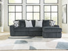 Midnight-Madness Sectional Sofa with Chaise - Carl's Furniture (Garden City, KS)