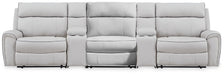 Social Pointe Reclining Sectional with Storage Consoles - Carl's Furniture (Garden City, KS)