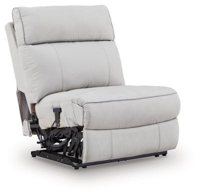 Social Pointe Reclining Sectional with Storage Consoles - Carl's Furniture (Garden City, KS)