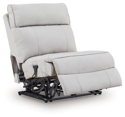 Social Pointe Reclining Sectional with Storage Consoles - Carl's Furniture (Garden City, KS)