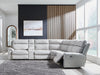 Social Pointe Power Reclining Sectional - Carl's Furniture (Garden City, KS)