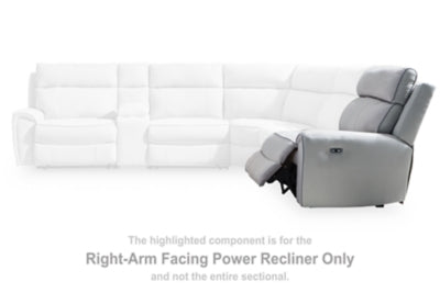 Social Pointe Reclining Sectional with Storage Consoles - Carl's Furniture (Garden City, KS)