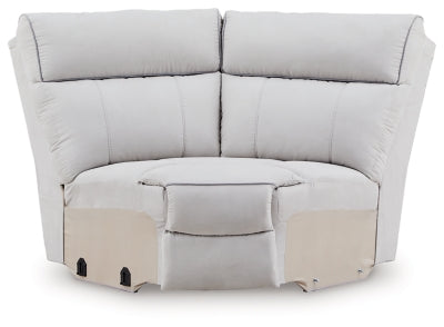 Social Pointe Reclining Sectional with Storage Consoles - Carl's Furniture (Garden City, KS)