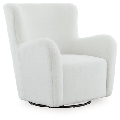 Rowenburg Swivel Glider Accent Chair - Carl's Furniture (Garden City, KS)