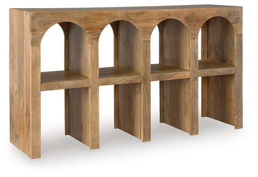 Luzmanacy Console Sofa Table - Carl's Furniture (Garden City, KS)