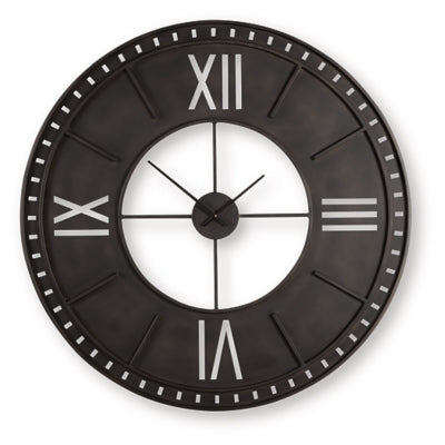 Lytle Wall Clock - Carl's Furniture (Garden City, KS)