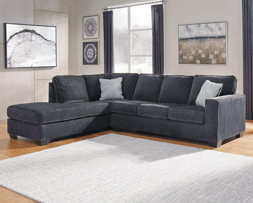 Altari Sleeper Sectional with Chaise - Carl's Furniture (Garden City, KS)