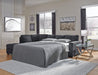 Altari Sleeper Sectional with Chaise - Carl's Furniture (Garden City, KS)