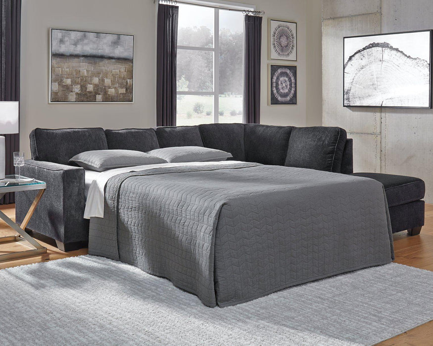 Altari Sleeper Sectional with Chaise - Carl's Furniture (Garden City, KS)