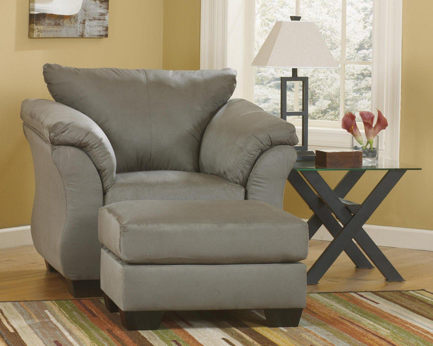 Darcy Ottoman - Carl's Furniture (Garden City, KS)