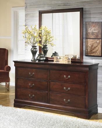 Alisdair Dresser and Mirror - Carl's Furniture (Garden City, KS)