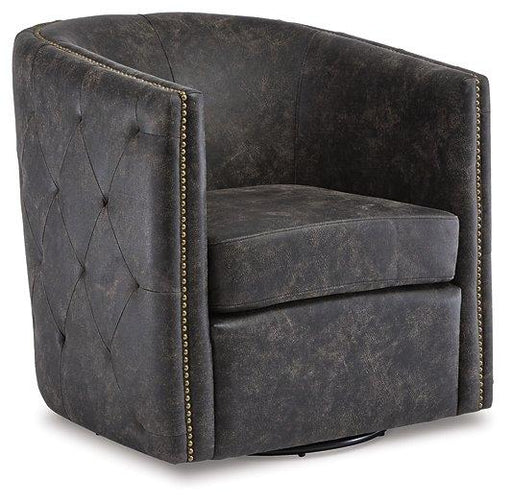 Brentlow Swivel Accent Chair - Carl's Furniture (Garden City, KS)