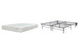 10 Inch Chime Memory Foam Mattress Set - Carl's Furniture (Garden City, KS)