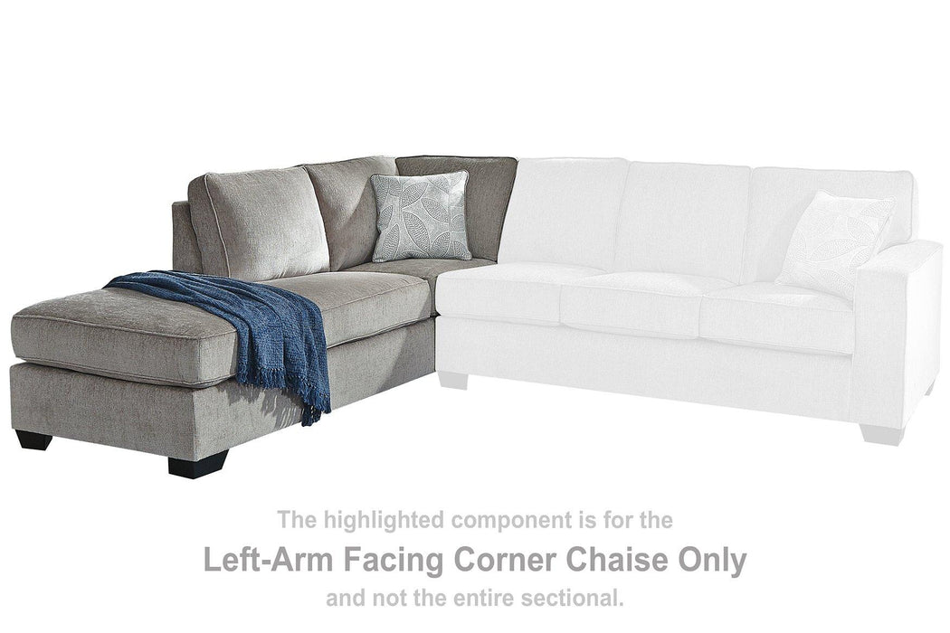 Altari Sleeper Sectional with Chaise - Carl's Furniture (Garden City, KS)