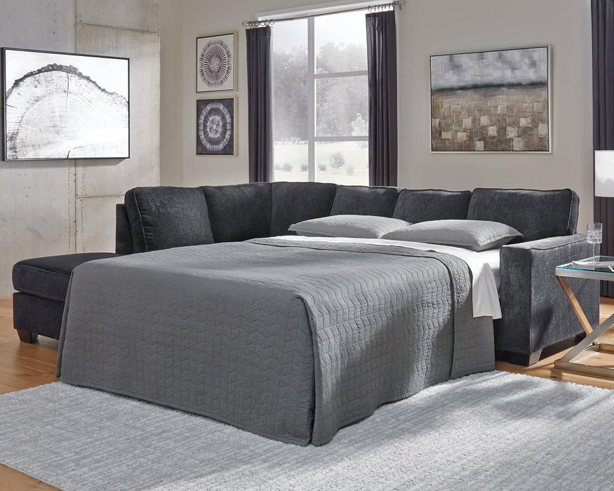 Altari Sleeper Sectional with Chaise - Carl's Furniture (Garden City, KS)