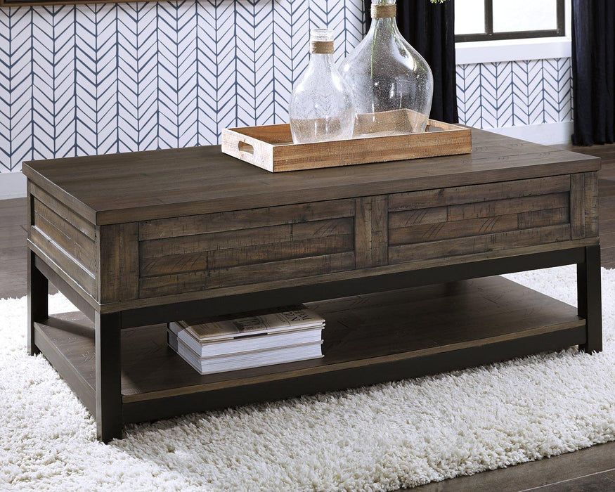 Johurst Coffee Table with Lift Top - Carl's Furniture (Garden City, KS)