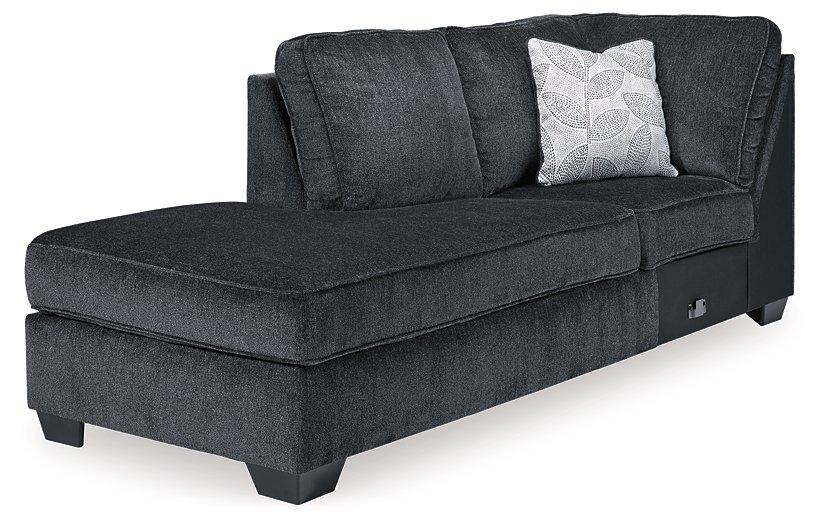 Altari Sleeper Sectional with Chaise - Carl's Furniture (Garden City, KS)