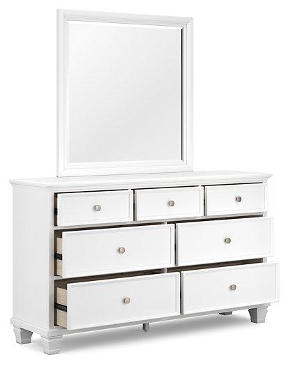 Fortman Dresser and Mirror - Carl's Furniture (Garden City, KS)