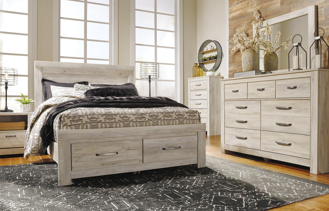 Bellaby Bed with 2 Storage Drawers - Carl's Furniture (Garden City, KS)