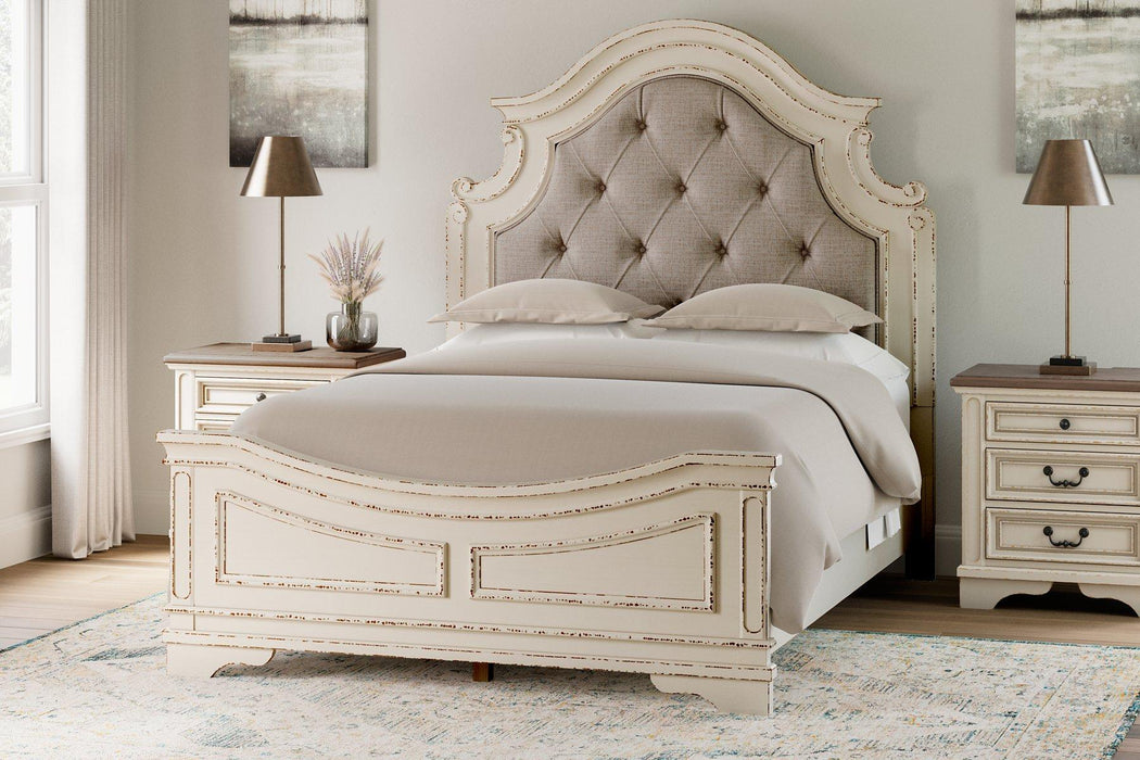 Realyn Upholstered Bed - Carl's Furniture (Garden City, KS)