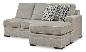 Calnita Sectional with Chaise - Carl's Furniture (Garden City, KS)
