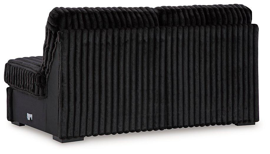 Midnight-Madness Sectional with Chaise - Carl's Furniture (Garden City, KS)