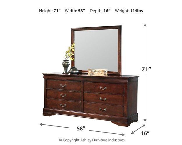 Alisdair Dresser and Mirror - Carl's Furniture (Garden City, KS)