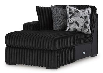 Midnight-Madness Sectional with Chaise - Carl's Furniture (Garden City, KS)