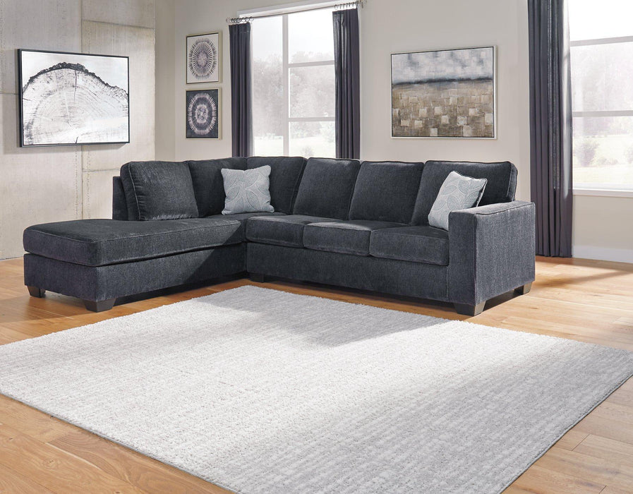 Altari Sleeper Sectional with Chaise - Carl's Furniture (Garden City, KS)